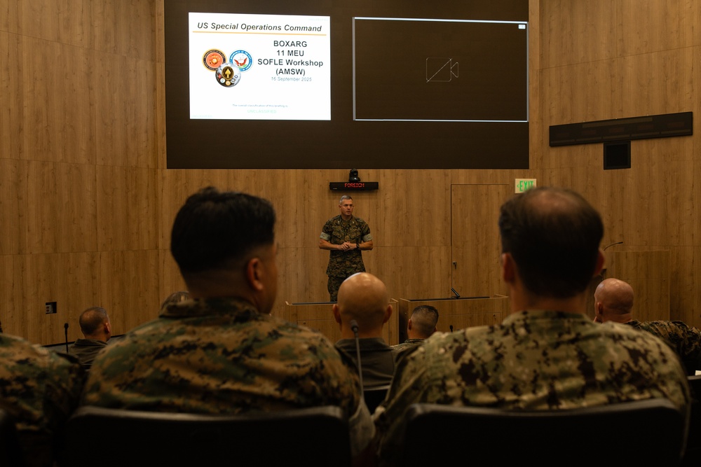 11th MEU hosts Special Operations Liaison Element Workshop