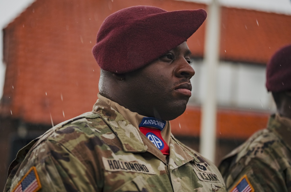 Market Garden 81 - Pvt. John R. Towle ceremony