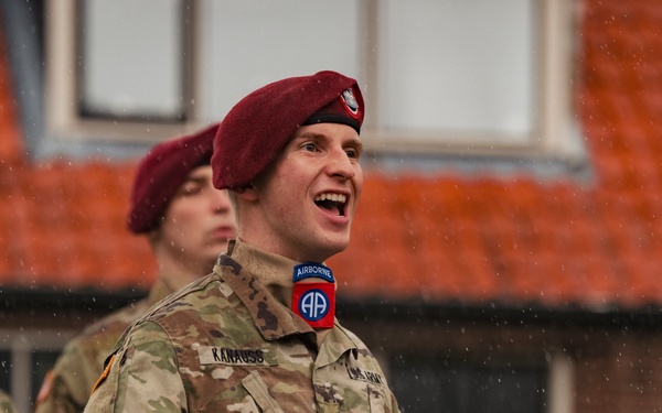 Market Garden 81 - Pvt. John R. Towle ceremony