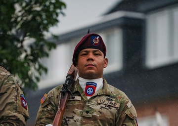 Market Garden 81 - Pvt. John R. Towle ceremony