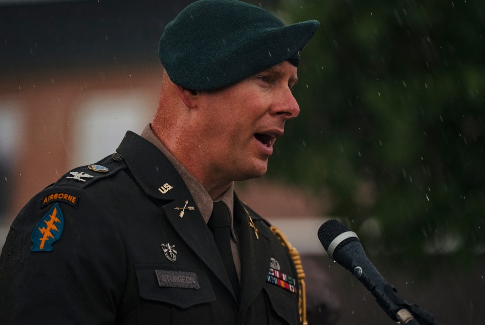 Market Garden 81 - Pvt. John R. Towle ceremony