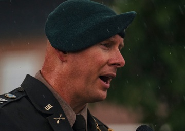 Market Garden 81 - Pvt. John R. Towle ceremony