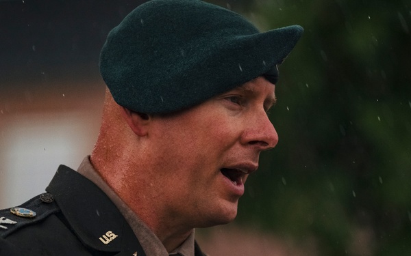 Market Garden 81 - Pvt. John R. Towle ceremony