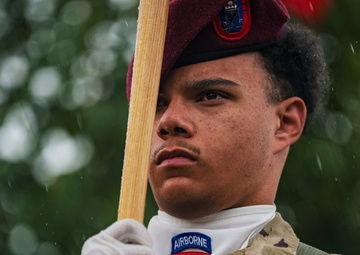 Market Garden 81 - Pvt. John R. Towle ceremony