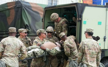 U.S. Forces Conduct Mass-Casualty Medical Training Exercise