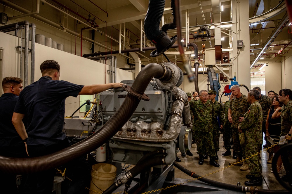 III MEF, JGSDF commanding generals tour bilateral operations during Resolute Dragon 25 