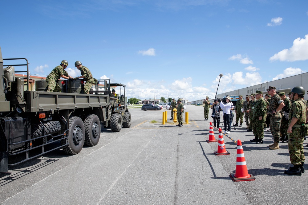 III MEF, JGSDF commanding generals tour bilateral operations during Resolute Dragon 25 