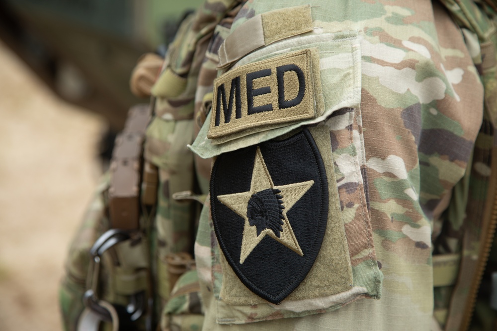 1-38 Field Artillery Regiment medics train alongside Korea partners