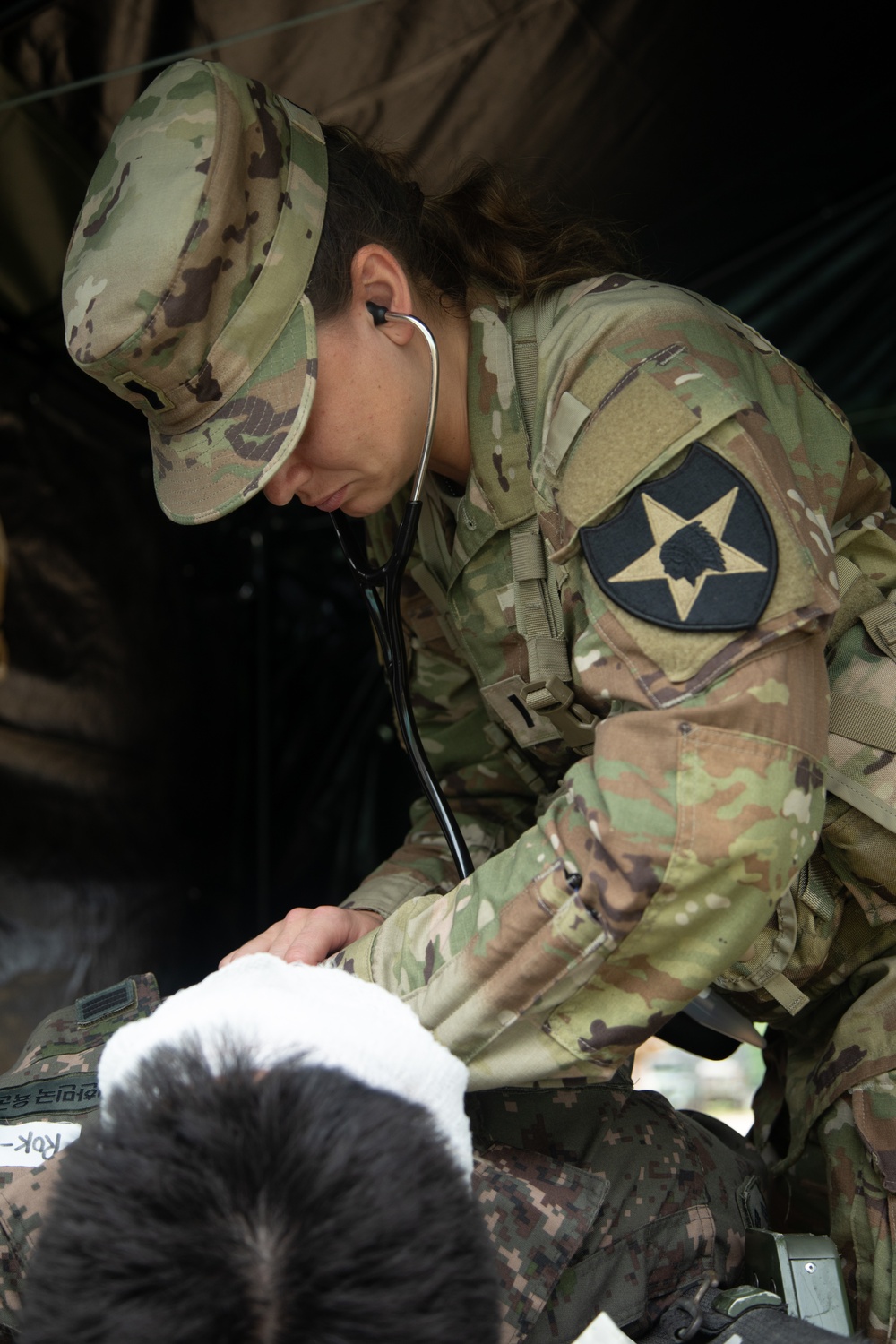 1-38 Field Artillery Regiment medics train alongside Korea partners
