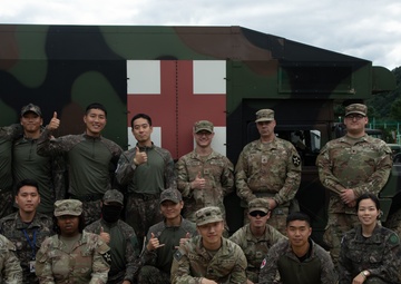 1-38 Field Artillery Regiment medics train alongside Korea partners