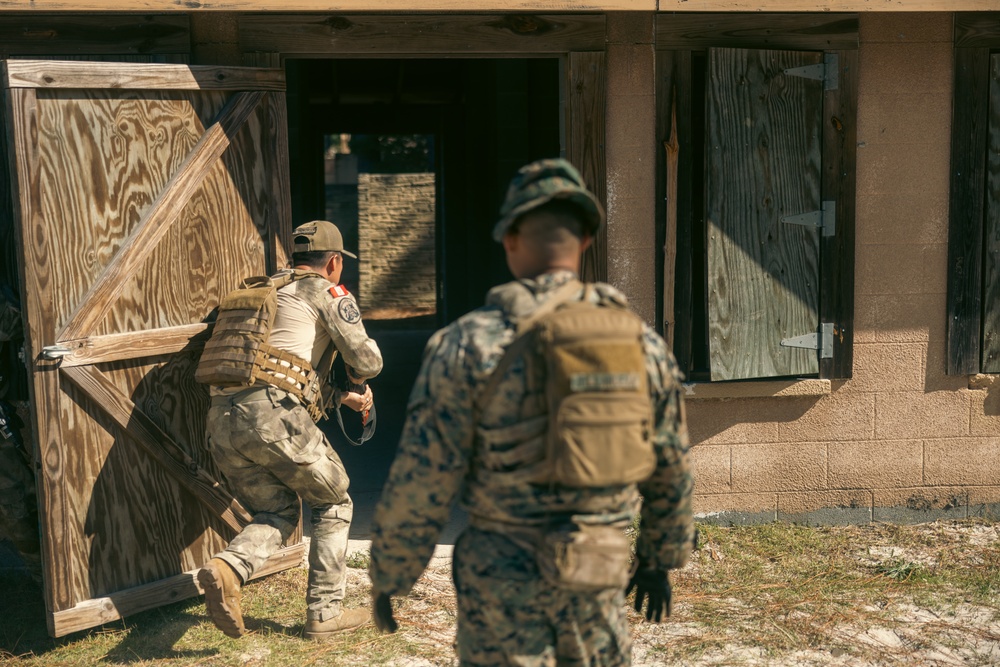 UNITAS 2025: US Marines and Multinational Forces Conduct Patrol Lanes and Urbanized Terrain Training