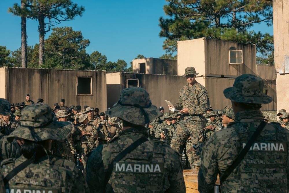 UNITAS 2025: US Marines and Multinational Forces Conduct Patrol Lanes and Urbanized Terrain Training