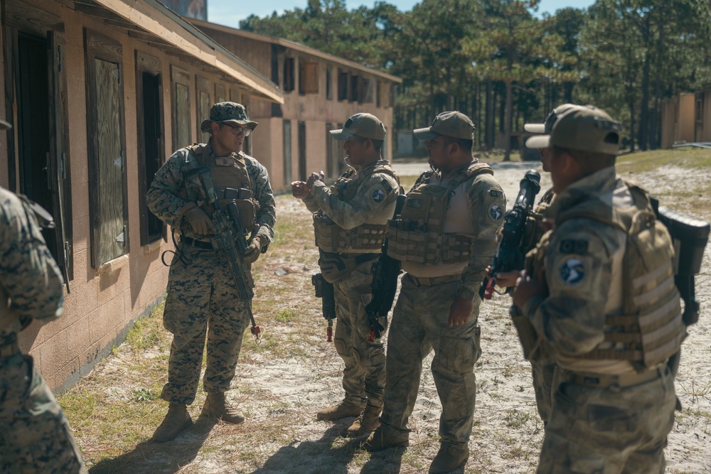 UNITAS 2025: US Marines and Multinational Forces Conduct Patrol Lanes and Urbanized Terrain Training