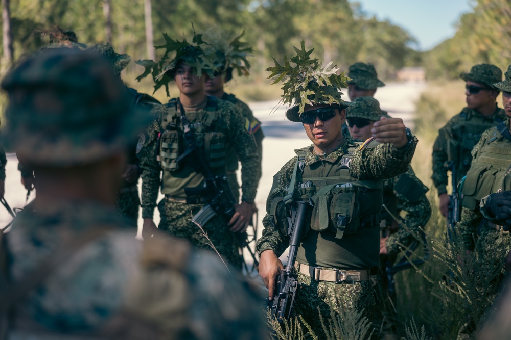 UNITAS 2025: US Marines and Multinational Forces Conduct Patrol Lanes and Urbanized Terrain Training