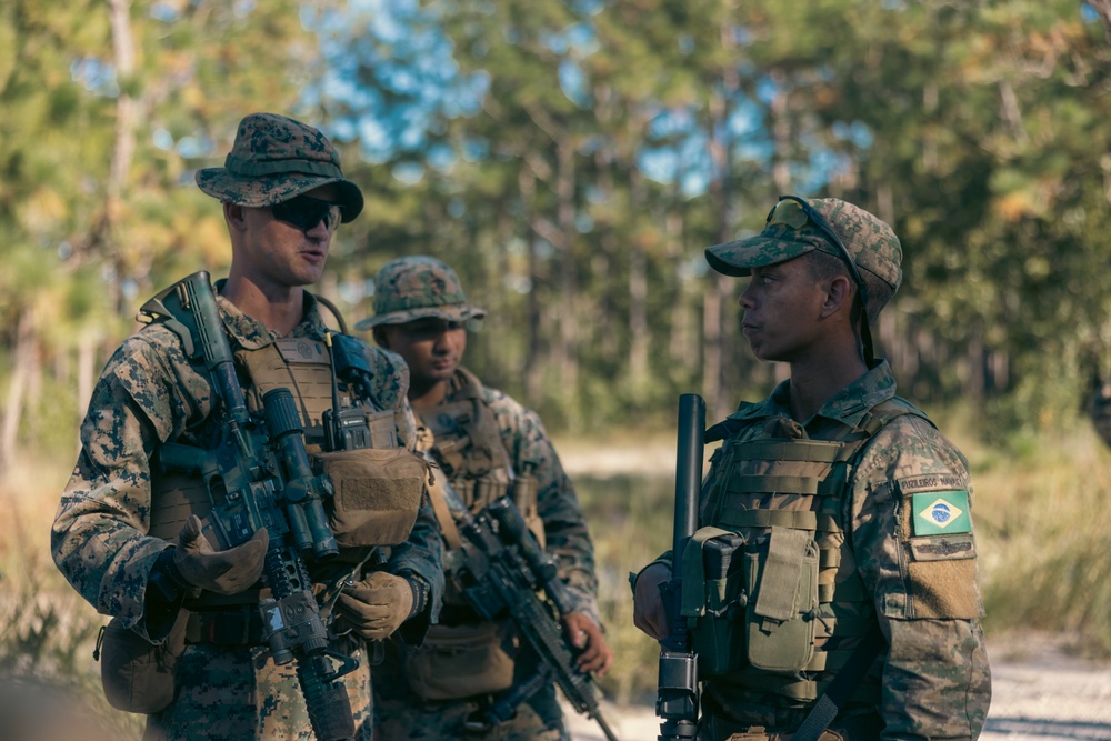 UNITAS 2025: US Marines and Multinational Forces Conduct Patrol Lanes and Urbanized Terrain Training