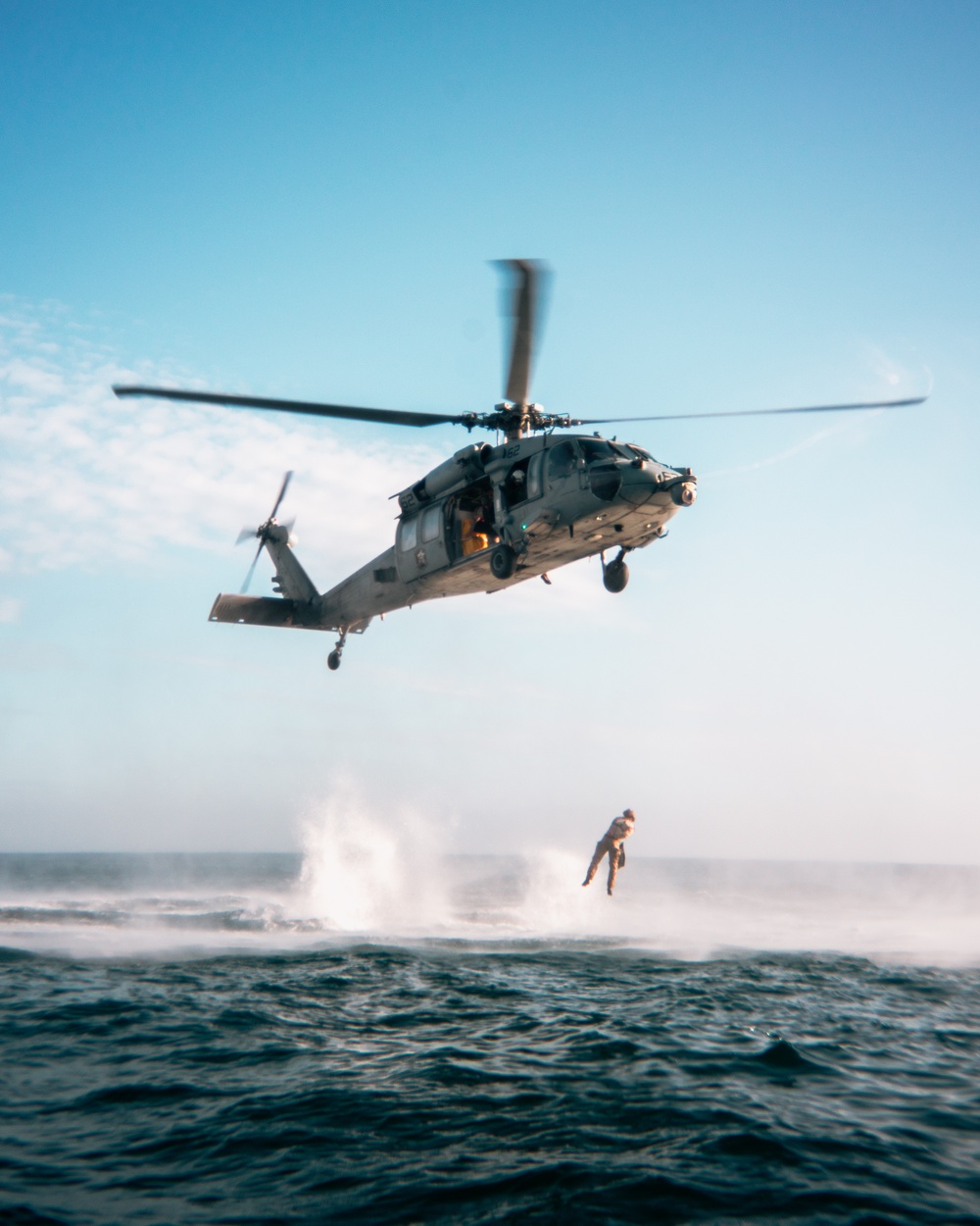 11th MEU Maritime Raid Force Conducts Helocast Rehearsals