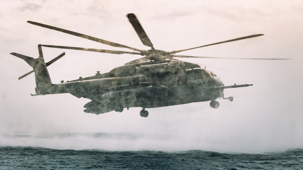 11th MEU Maritime Raid Force Conducts Helocast Rehearsals