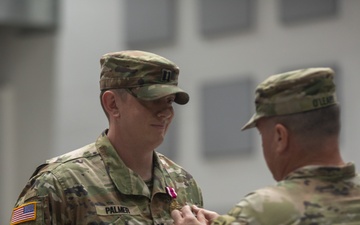 Change of Command ceremony