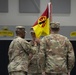 Change of Command ceremony