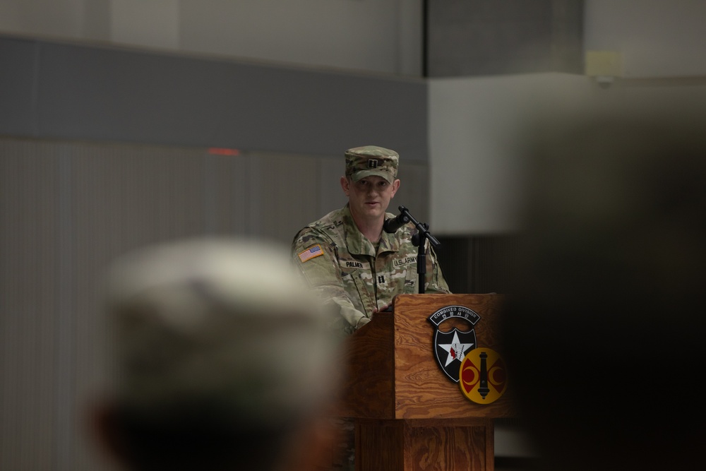 Change of Command ceremony
