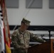 Change of Command ceremony