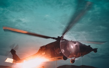11th MEU Maritime Raid Force Conduct Fast Rope Training