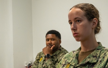 Navy Security Force Specialist pin board