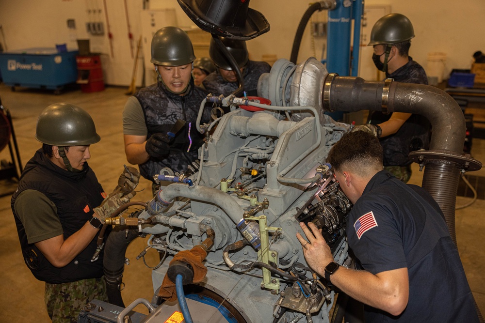 U.S. Marines, Japan Ground Self-Defense Force participate in bilateral maintenance during Resolute Dragon 25 