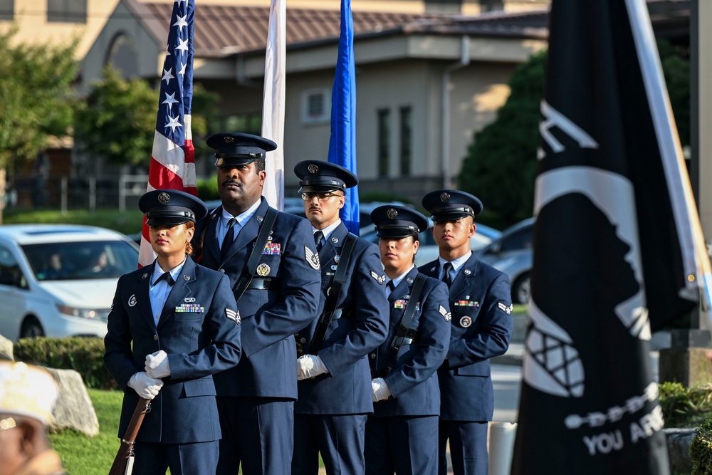 Osan hosts POW/MIA remembrance ceremony, honors two lost Airmen
