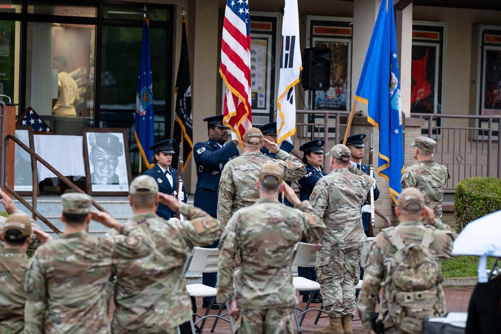 Osan hosts POW/MIA remembrance ceremony, honors two lost Airmen