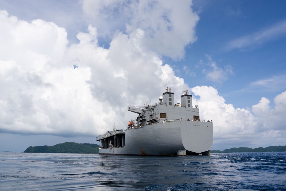 The USS John L. Canley Arrives in Koror, Palau, Sept. 22, 2025