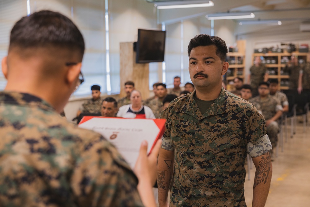 Marines display excellence in competition