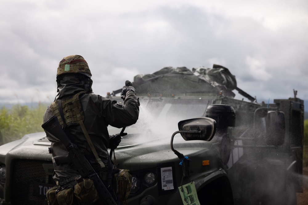 RD25 | 12th LLB Marines and JGSDF Service Members Participate in a Bilateral CBRN Training