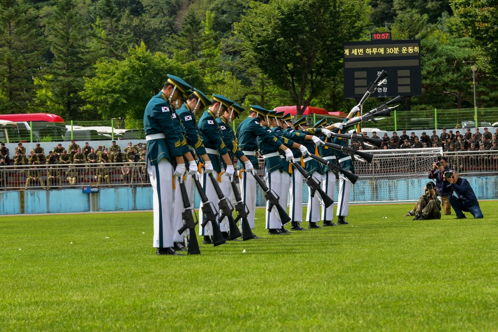 Korea-International Combat Training Competition opening ceremony Korea-International Combat Training Competition opening ceremony