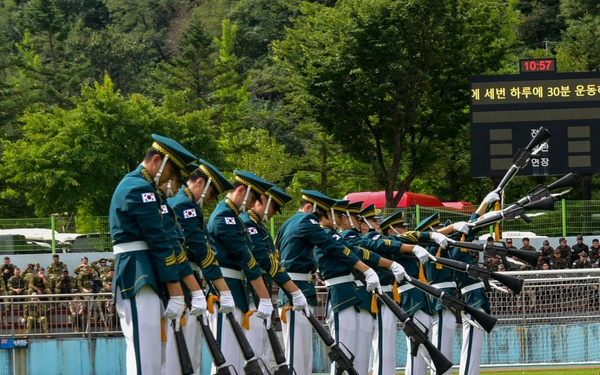 Korea-International Combat Training Competition opening ceremony