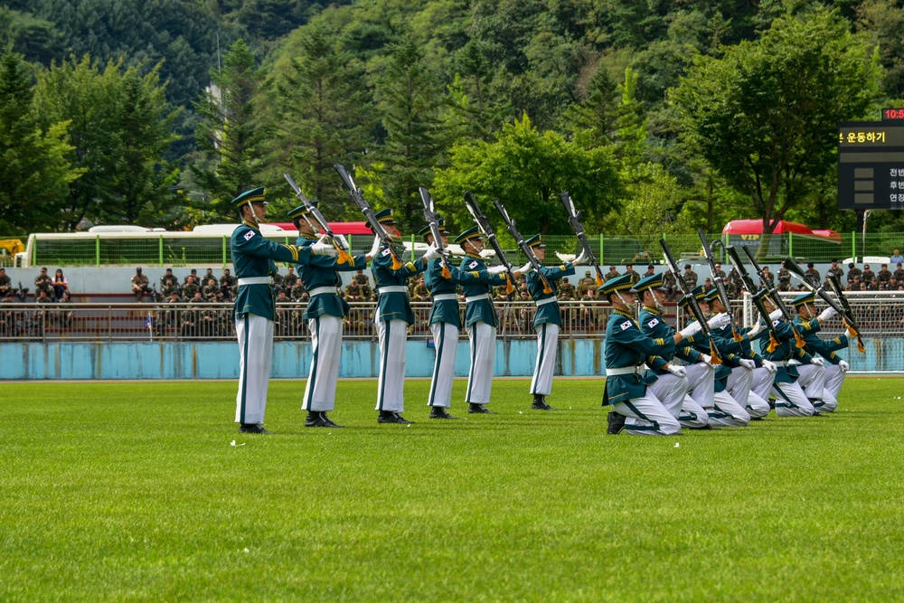 Korea-International Combat Training Competition opening ceremony Korea-International Combat Training Competition opening ceremony