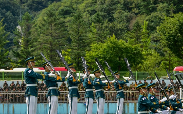 Korea-International Combat Training Competition opening ceremony