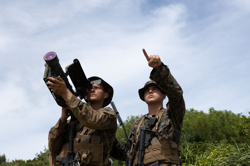 RD25 | U.S. Marines with 12th LAAB Trains at Kin Blue Beach Training Area
