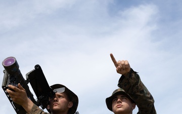 RD25 | U.S. Marines with 12th LAAB Trains at Kin Blue Beach Training Area