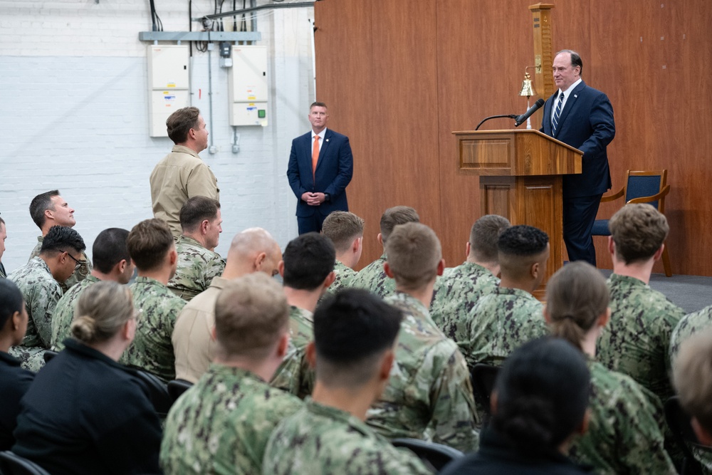 SECNAV visits RAF Molesworth