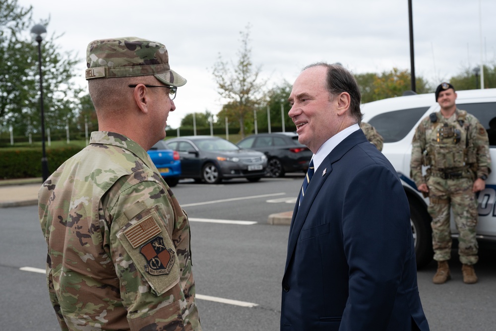 SECNAV visits RAF Molesworth