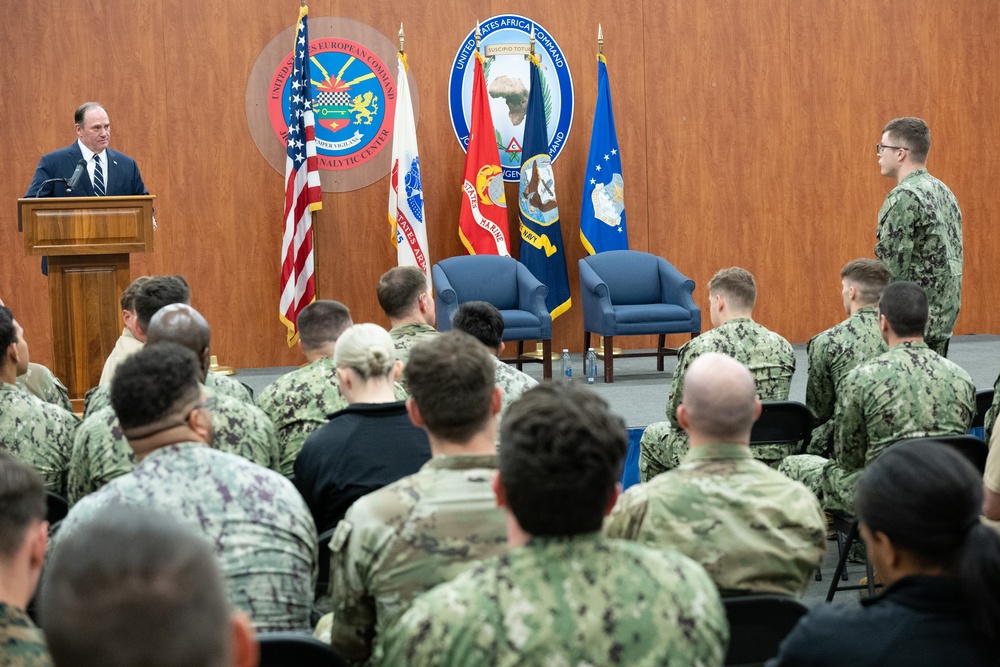 SECNAV visits RAF Molesworth