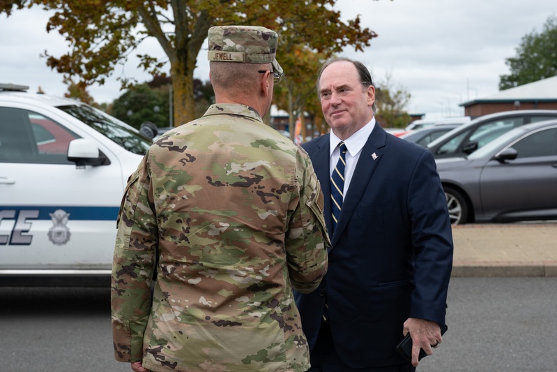 SECNAV visits RAF Molesworth