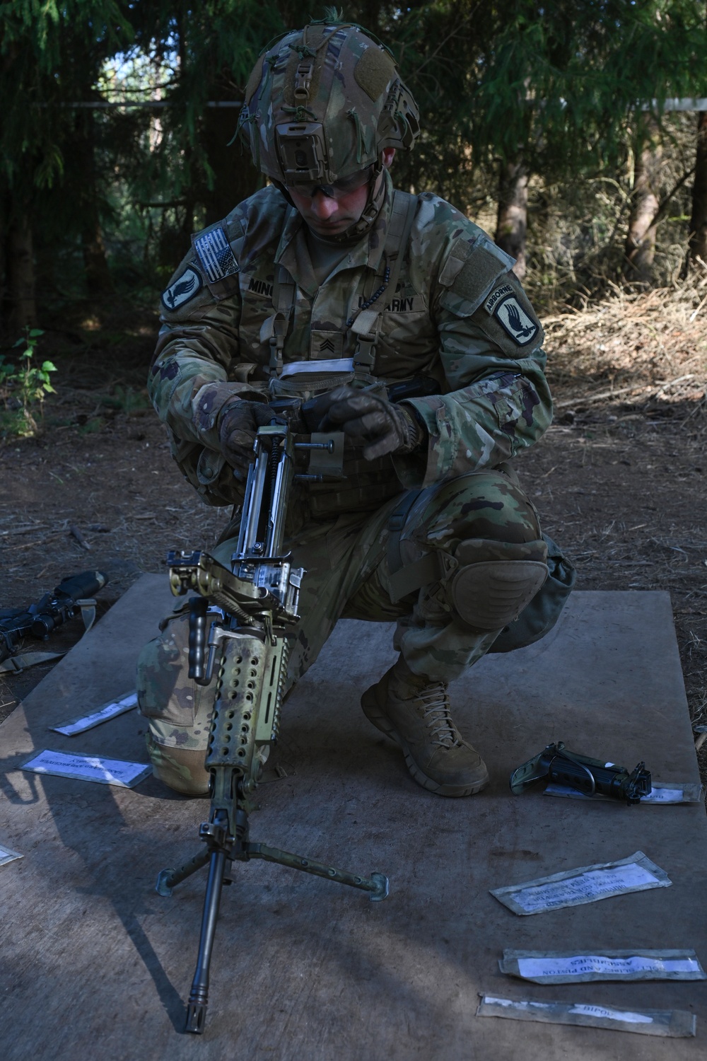Sky Soldiers conduct E2B Testing
