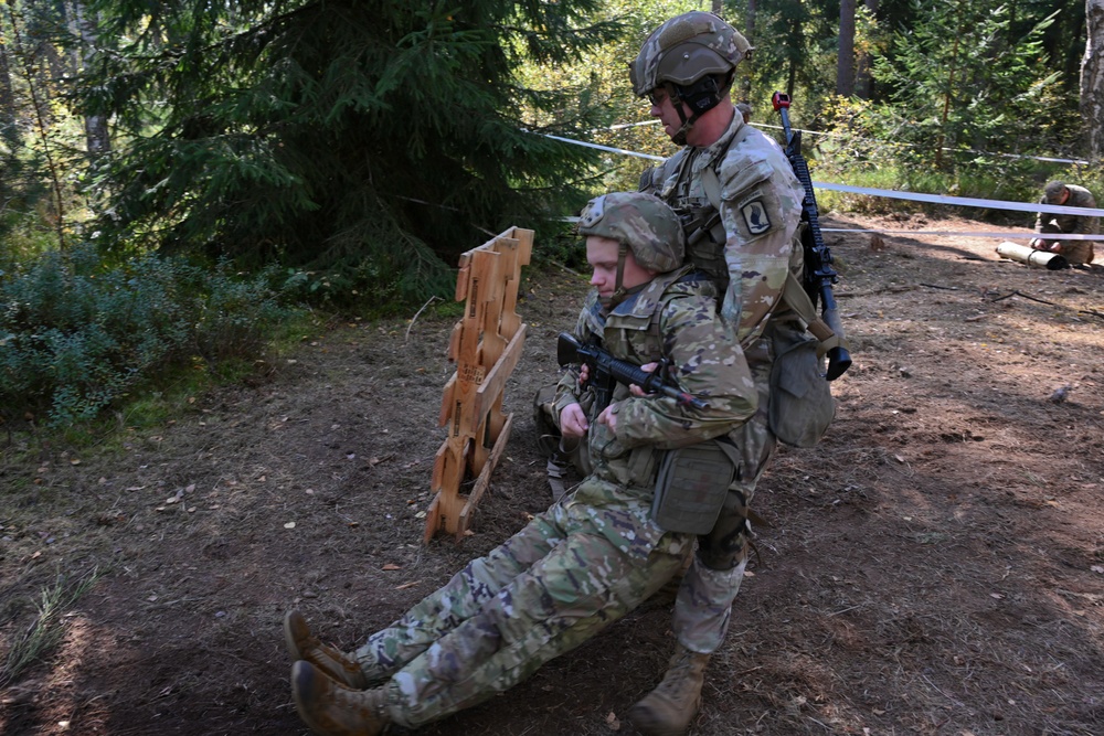 Sky Soldiers conduct E2B Testing