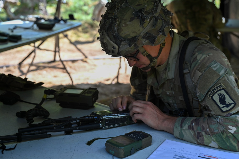 Sky Soldiers conduct E2B Testing