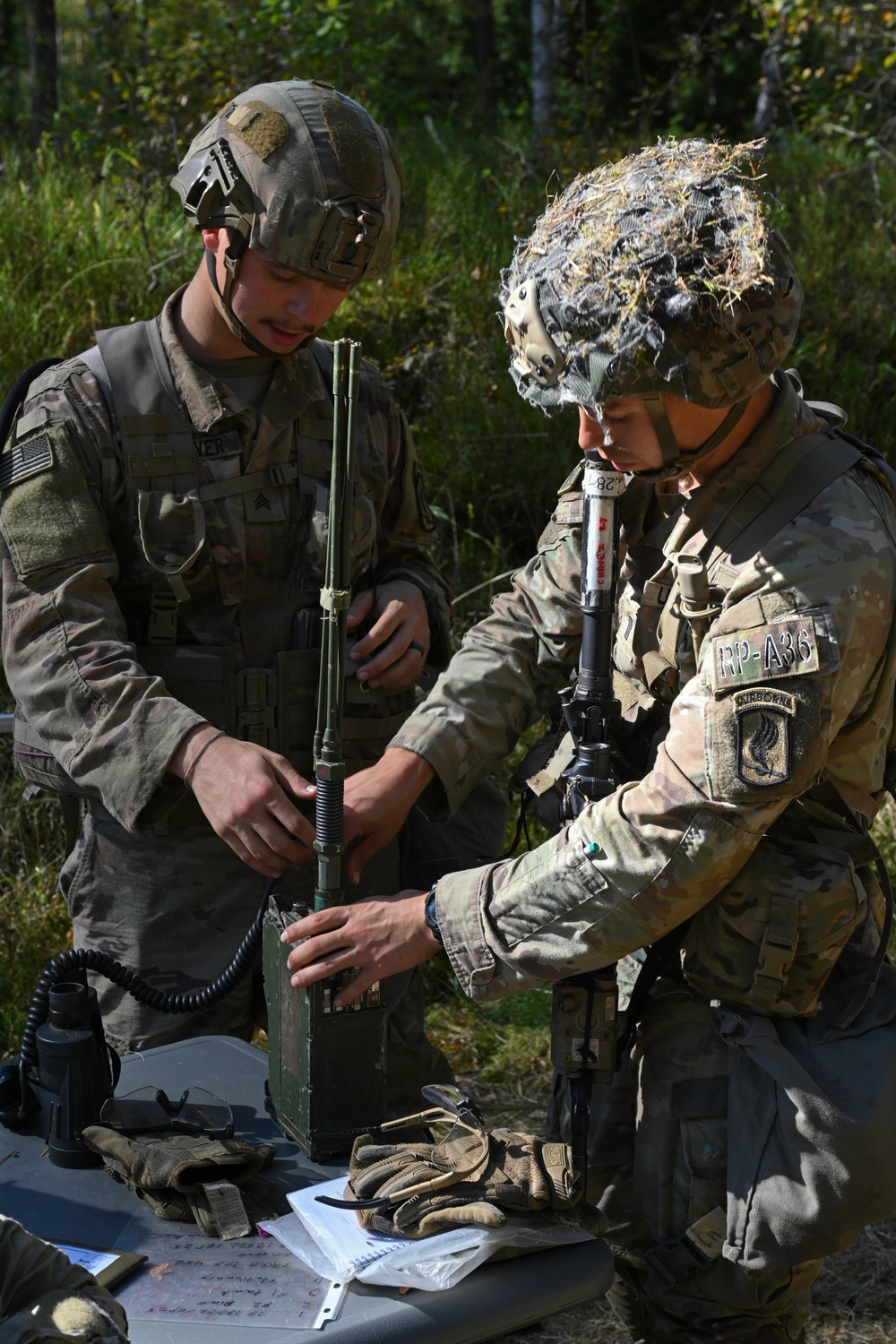 Sky Soldiers conduct E2B Testing