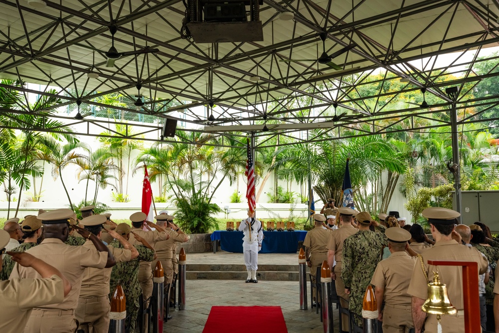 U.S. Navy Singapore Region Holds Chief Pinning Ceremony, Sep. 16, 2025