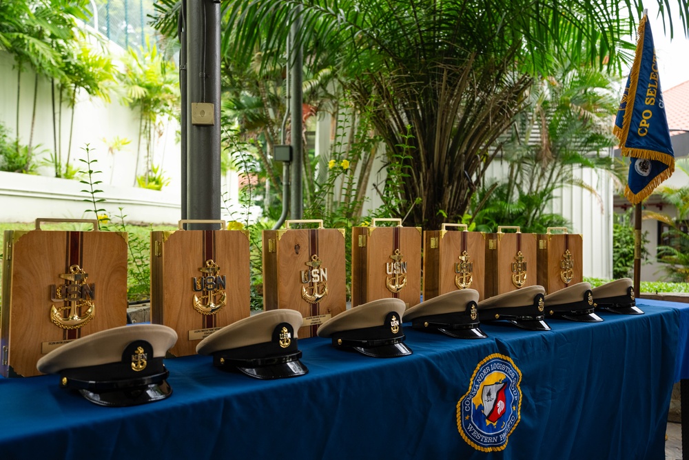 U.S. Navy Singapore Region Holds Chief Pinning Ceremony, Sep. 16, 2025