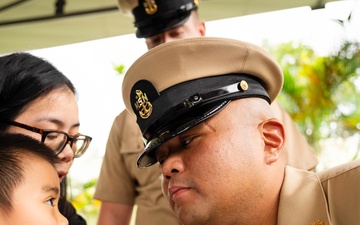 U.S. Navy Singapore Region Holds Chief Pinning Ceremony, Sep. 16, 2025